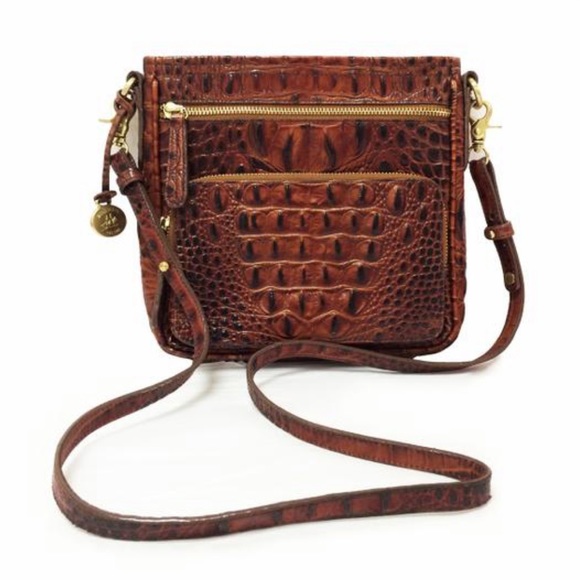 Brahmin Cleo Pecan Melbourne Crossbody